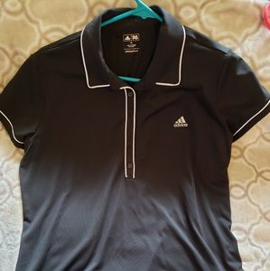 Adidas collar shirt sleeve